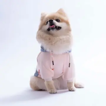 PawStar 26724 Pembe Sera Stripe Hoodie