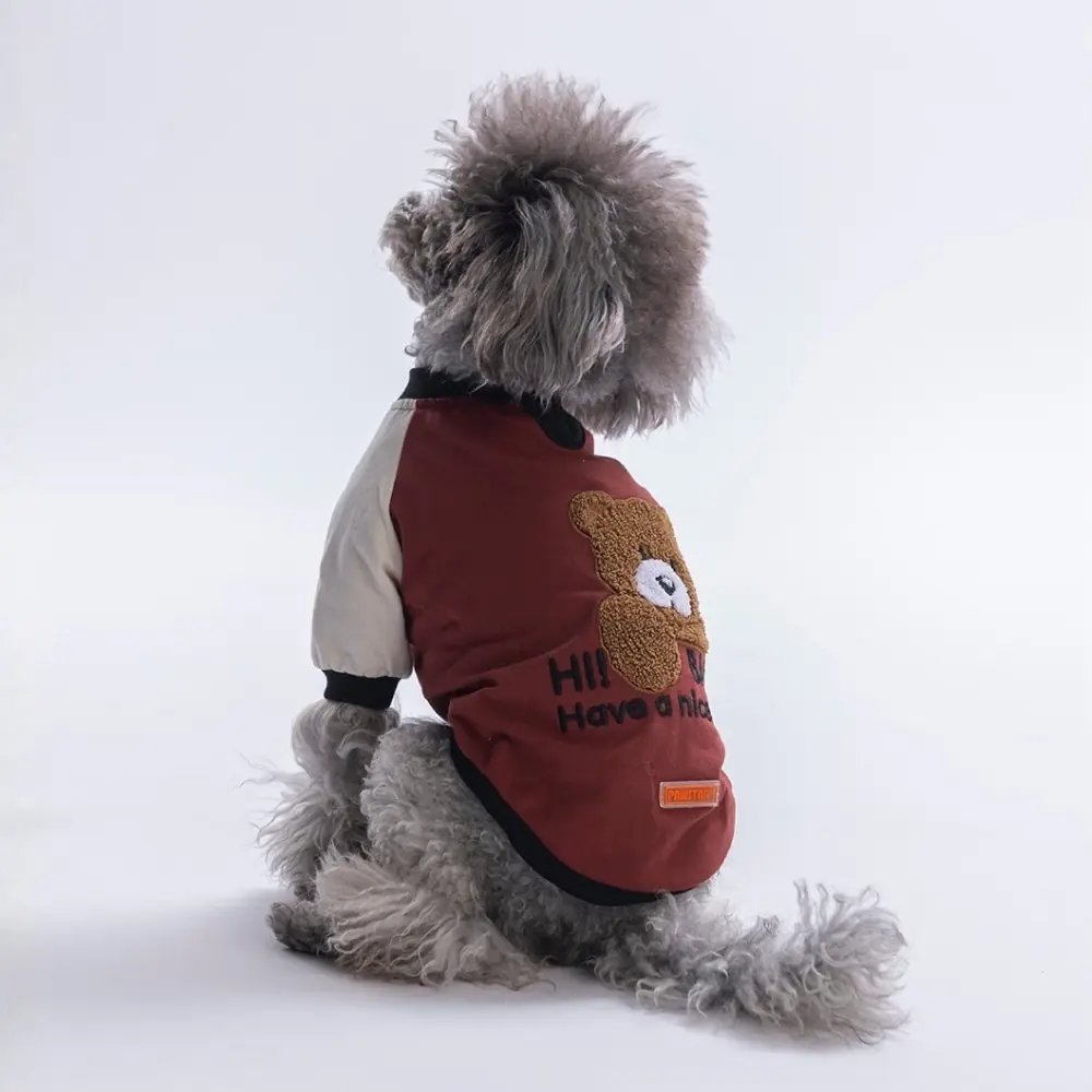 PawStar 26714 - Kahverengi Baby Teddy Sweat