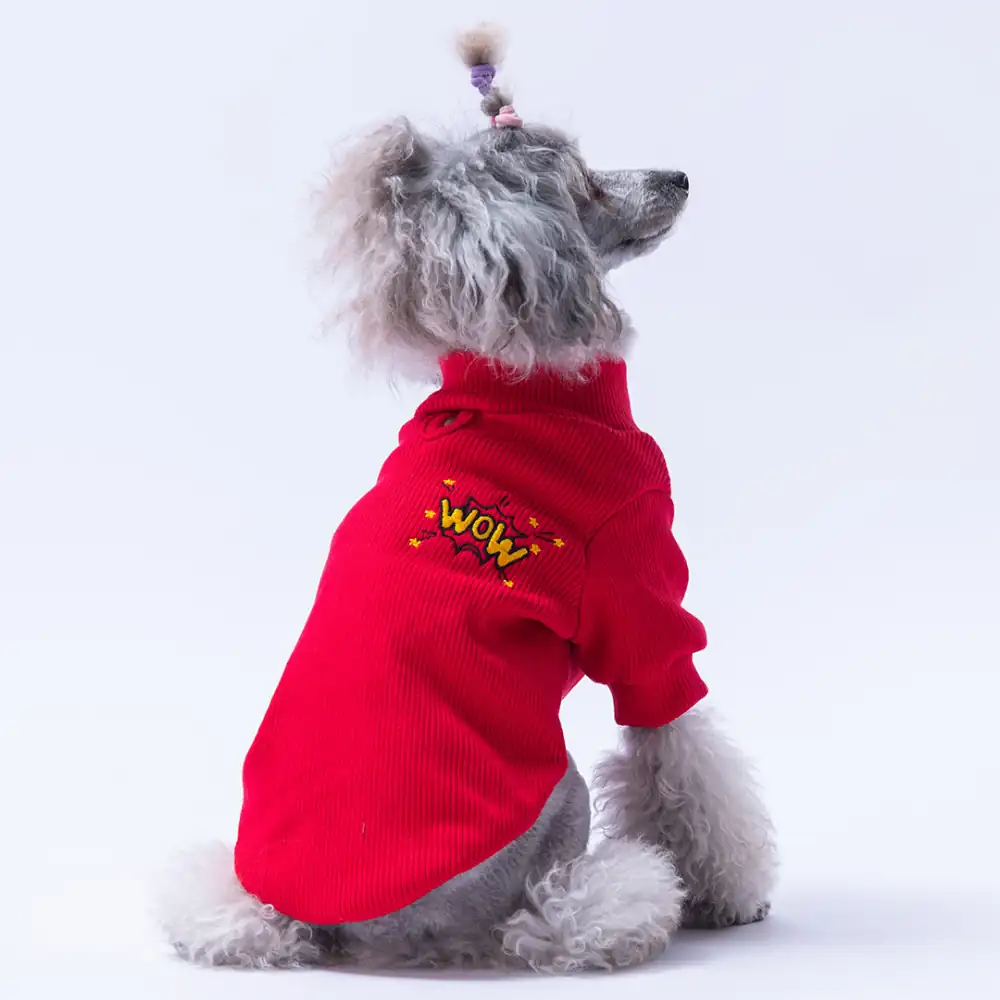 PawStar Kırmızı Wow Kaşkorse Sweat