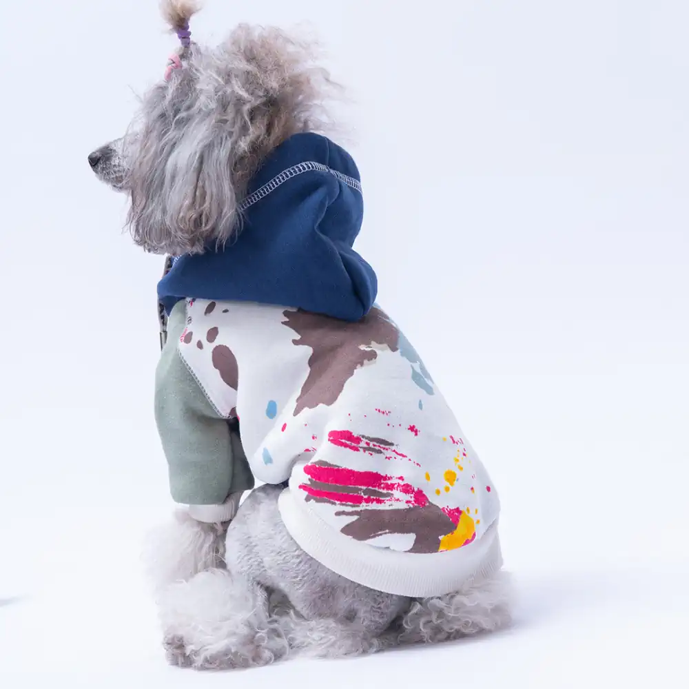 PawStar Lacivert Rio Hoodie Küçük ve Orta Irk