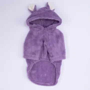 PawStar Lila Lucca Teddy Hoodie Küçük ve Orta Irk