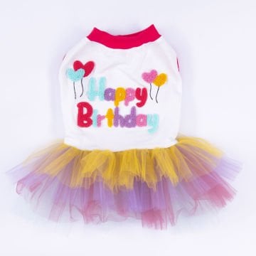 PawStar Happy Birthday Elbise