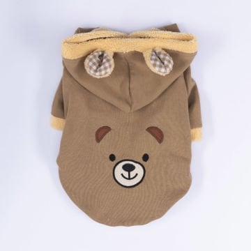 PawStar Grizzly Kapşonlu Sweat Küçük ve Orta Irk