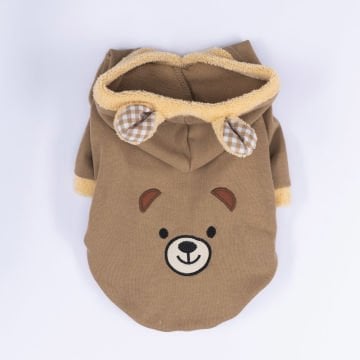 PawStar Grizzly Kapşonlu Sweat Küçük ve Orta Irk