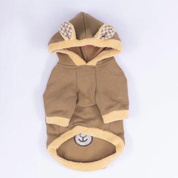 PawStar Grizzly Kapşonlu Sweat Küçük ve Orta Irk