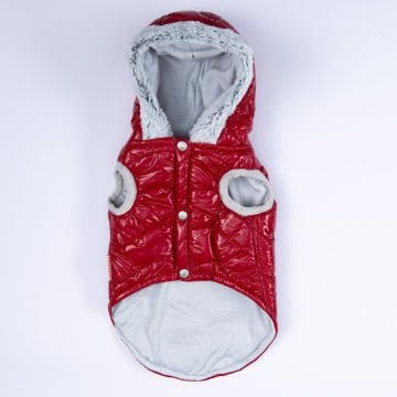 PawStar Kırmızı Light Wave Yelek Küçük ve Orta Irk