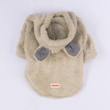PawStar 26735 Açık Bej LuccaTeddy Hoodie