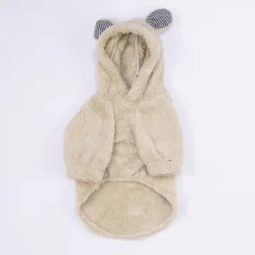 PawStar 26735 Açık Bej LuccaTeddy Hoodie
