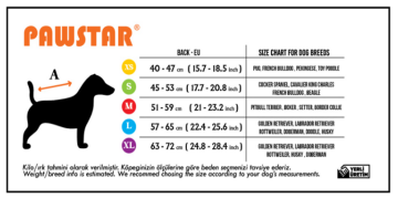 PawStar Kırmızı Colombia Prime Yağmurluk Orta-Büyük Irklar