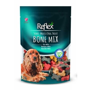 Reflex Yarı Yumuşak Karışık Kemik Köpek Ödül Maması 150gr
