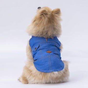 PawStar Denim Look Gömlek