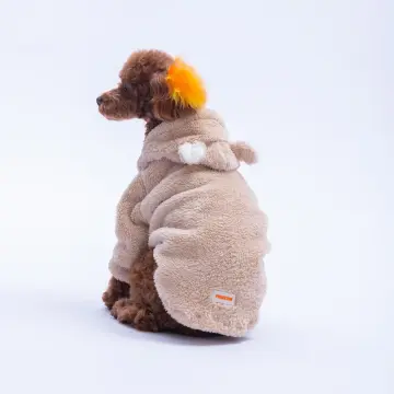 PawStar Bej Lucca Teddy Hoodie Küçük ve Orta Irk