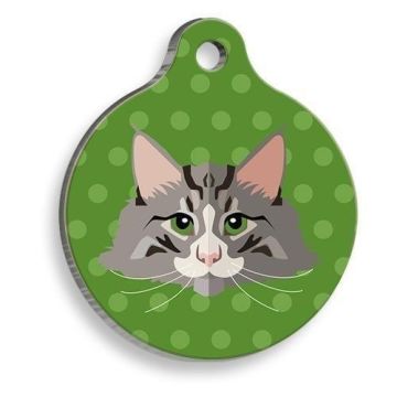 PetTagArt QR-LD00370-M QR Tag Smart ID Akıllı Kimlik
