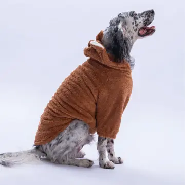 PawStar Kahverengi Lucca Teddy Büyük Irk Hoodie