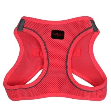 PetTagArt  Airmesh Neon Pembe Göğüs Tasması