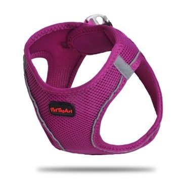PetTagArt  Airmesh Mor Göğüs Tasması