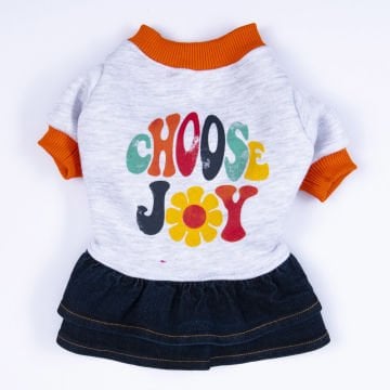 PawStar 24315 Gri Santa Rosa Elbise