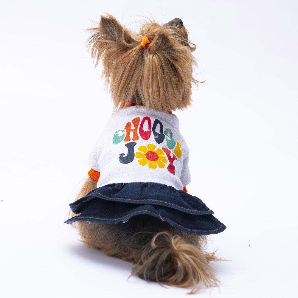 PawStar 24315 Gri Santa Rosa Elbise