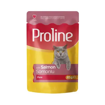 Proline Pate Somonlu Yetişkin Kedi Pouch Yaş Mama 85 Gr