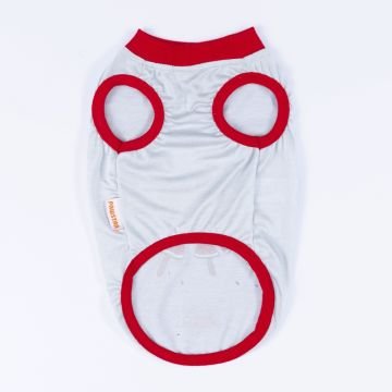 PawStar Gri Summer Büyük Irk T-Shirt