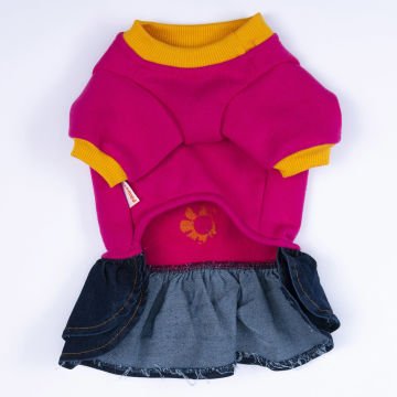 PawStar Pembe Santa Rosa Elbise