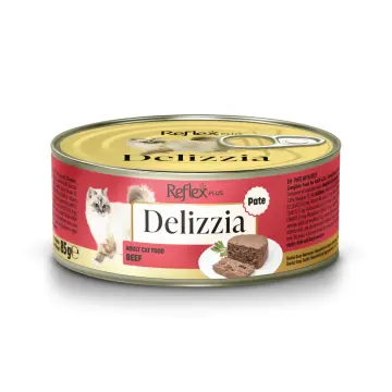 Reflex Plus Delizzia Dana Etli Ezme Yetişkin Kedi Konservesi 85gr