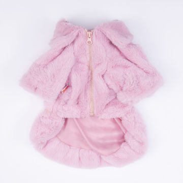 PawStar Pembe Paris Ceket Küçük ve Orta Irk Ceket
