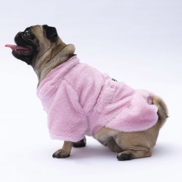 PawStar Pembe Paris Ceket Küçük ve Orta Irk Ceket