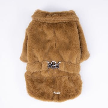PawStar Kahverengi Paris Ceket Küçük ve Orta Irk Ceket