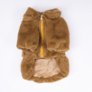 PawStar Kahverengi Paris Ceket Küçük ve Orta Irk Ceket