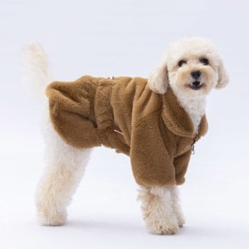 PawStar Kahverengi Paris Ceket Küçük ve Orta Irk Ceket