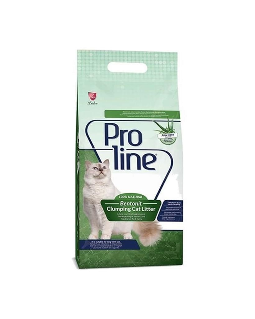 Proline Aloe Vera Kokulu Topaklanan Kedi Kumu 5 Lt