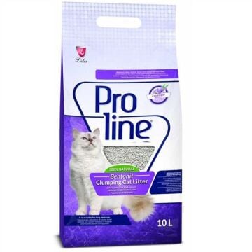 Proline Lavanta Kokulu İnce Taneli Topaklanan Kedi Kumu 10 Lt