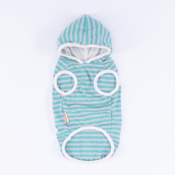 PawStar Aqua Sunny Kapşonlu T-Shirt