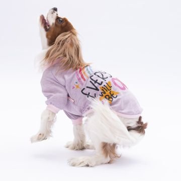 PawStar Lila Everything Will Be Okay Küçük Irk Sweat