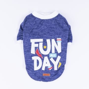 PawStar Mavi Fun Day Küçük Irk Sweat