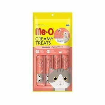 Me-O Creamy Treats Somonlu Kedi Sıvı Ödül Maması 4 X15 Gr