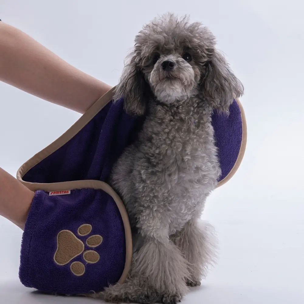 PawStar 26043 Mor Evcil Hayvan Kurulama Havlusu