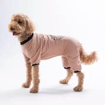 PawStar 26953 Kahverengi Smile Büyük Irk Pijama Tulum
