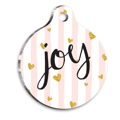 Joy Kedi Köpek Künyesi Large 3,8 cm