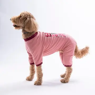 PawStar 26952 Pink Love Air Büyük Irk Pijama Tulum
