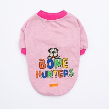 PawStar Pembe Bone Hunter Sweat Küçük ve Orta Irk