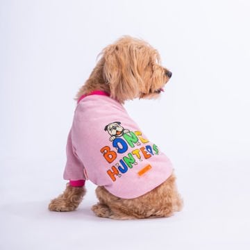 PawStar Pembe Bone Hunter Sweat Küçük ve Orta Irk