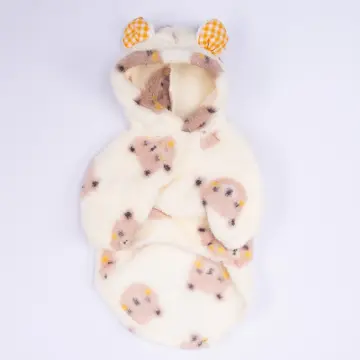 PawStar 25726 Kahverengi Sapporo Bear Hoodie