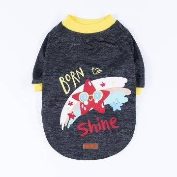 PawStar Siyah Shine Küçük Irk Sweat