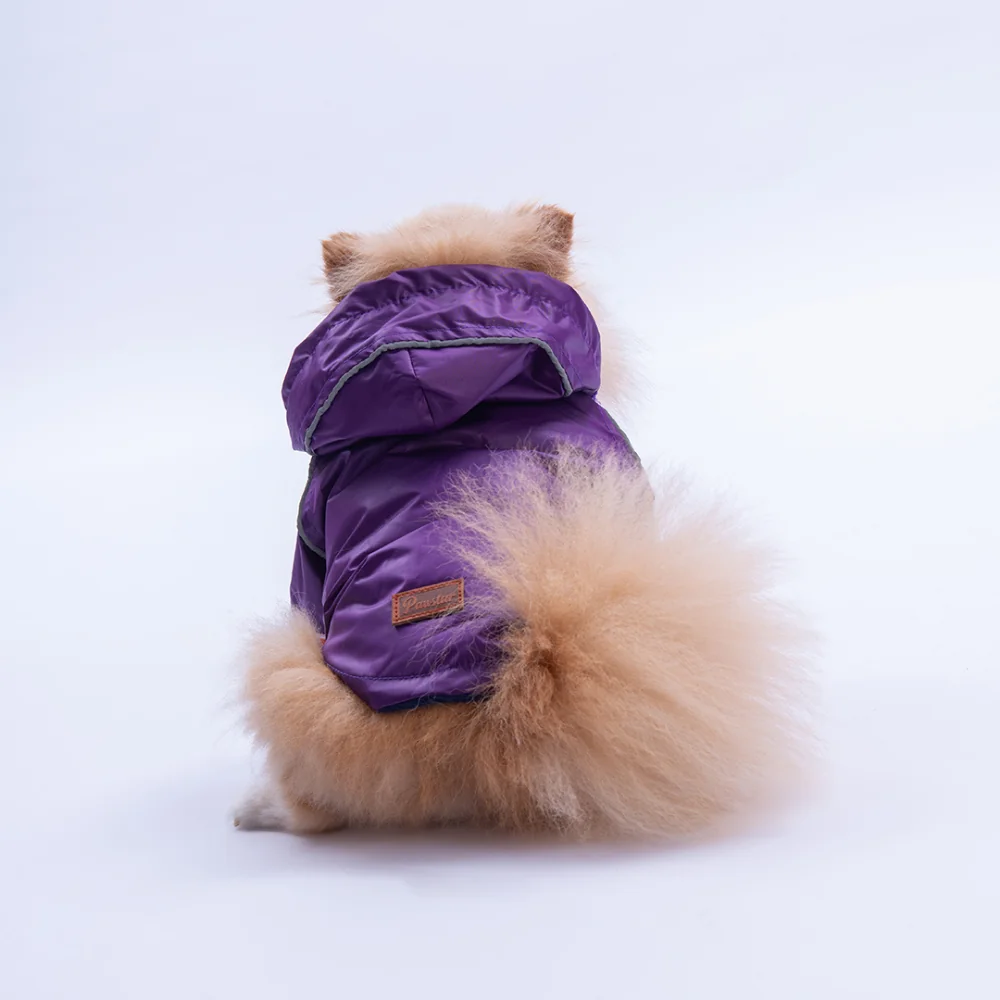 PawStar 25505 Mor  Pluvia Yağmurluk Küçük ve Orta Irk