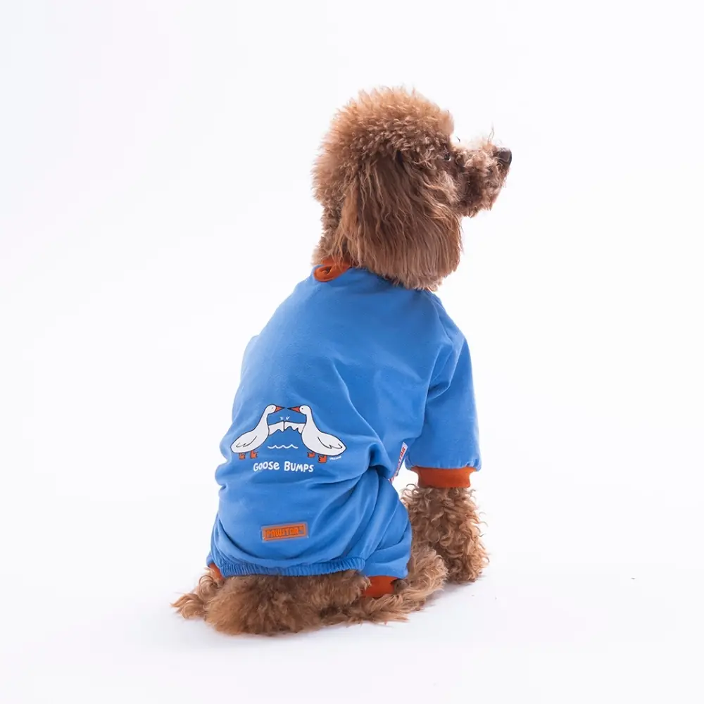 PawStar 26901 Mavi Ducks Pijama Tulum