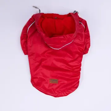 PawStar 25508 Kırmızı Pluvia Yağmurluk Küçük ve Orta Irk