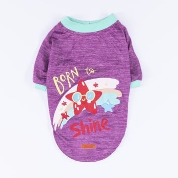 PawStar Mor Shine Küçük Irk Sweat