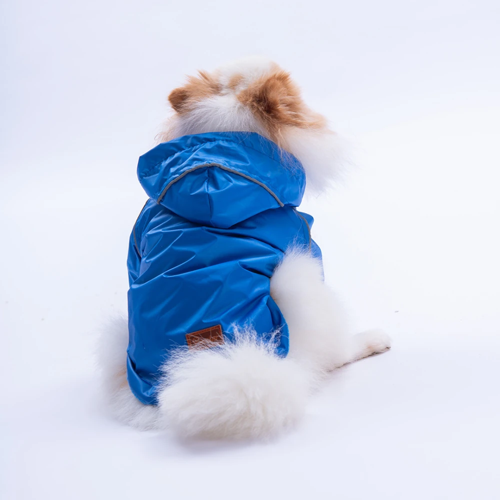 PawStar 25506 Mavi Pluvia Yağmurluk Küçük ve Orta Irk